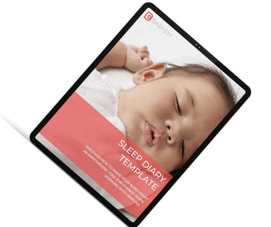 The Babyem sleep diary template